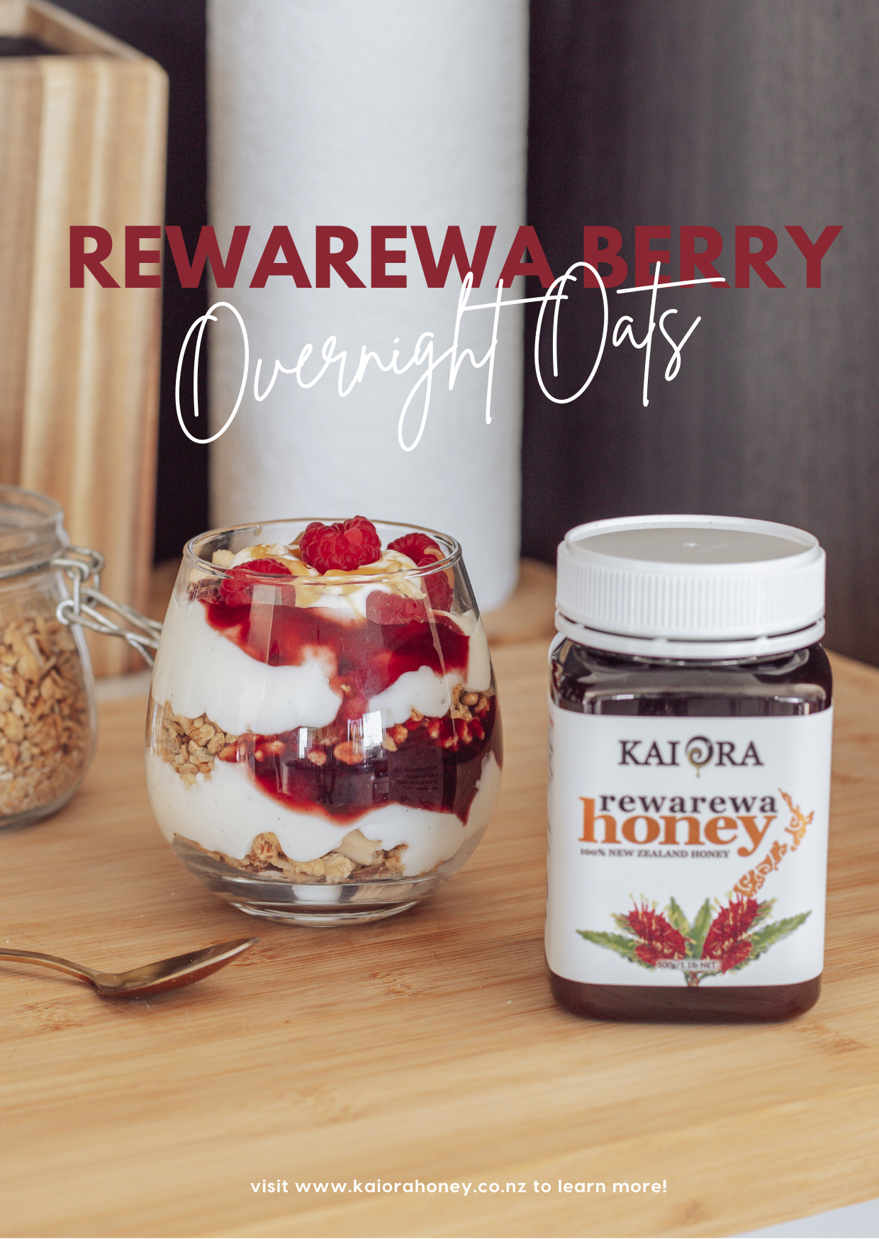 Honey Berry Delight: Matariki Oats!