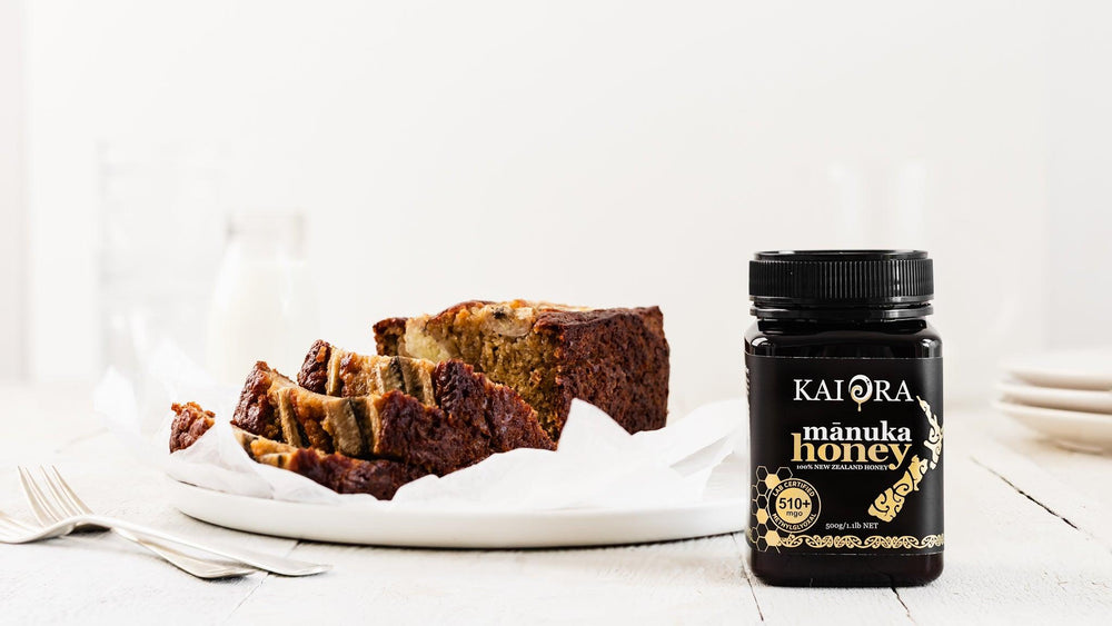 Healthy and Delicious One Bowl Banana Bread - Kai Ora Honey Limited, New Zealand