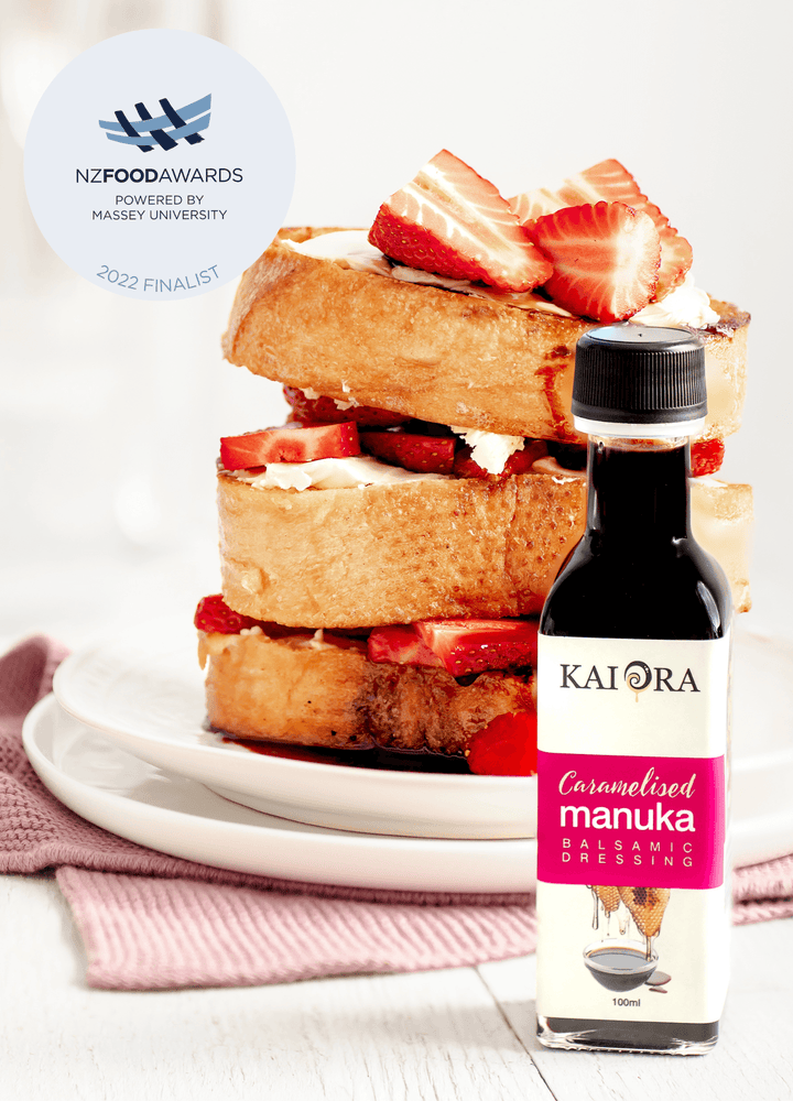 Caramelised Manuka Balsamic Sauce Finalist in NZ Food Awards - Kai Ora Honey Limited, New Zealand