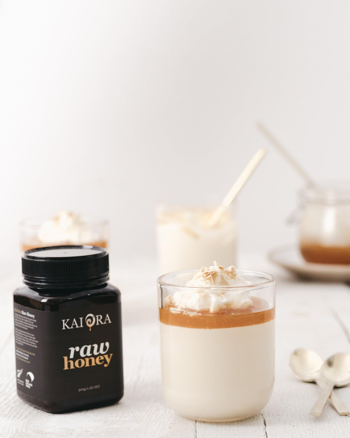 Spiced Honey White Chocolate Mousse - Kai Ora Honey Limited, New Zealand