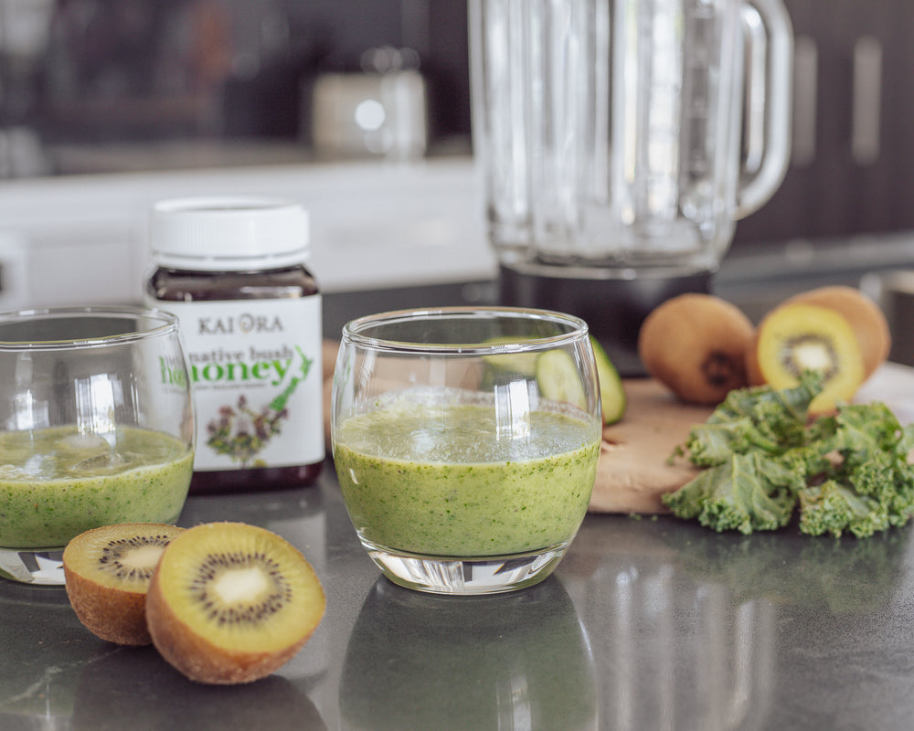 3 Simple New Zealand Honey Smoothies and Iced Beverages