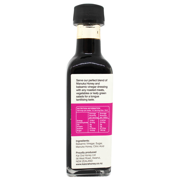 Kai Ora Honey Caramelised Mānuka Balsamic Sauce from New Zealand