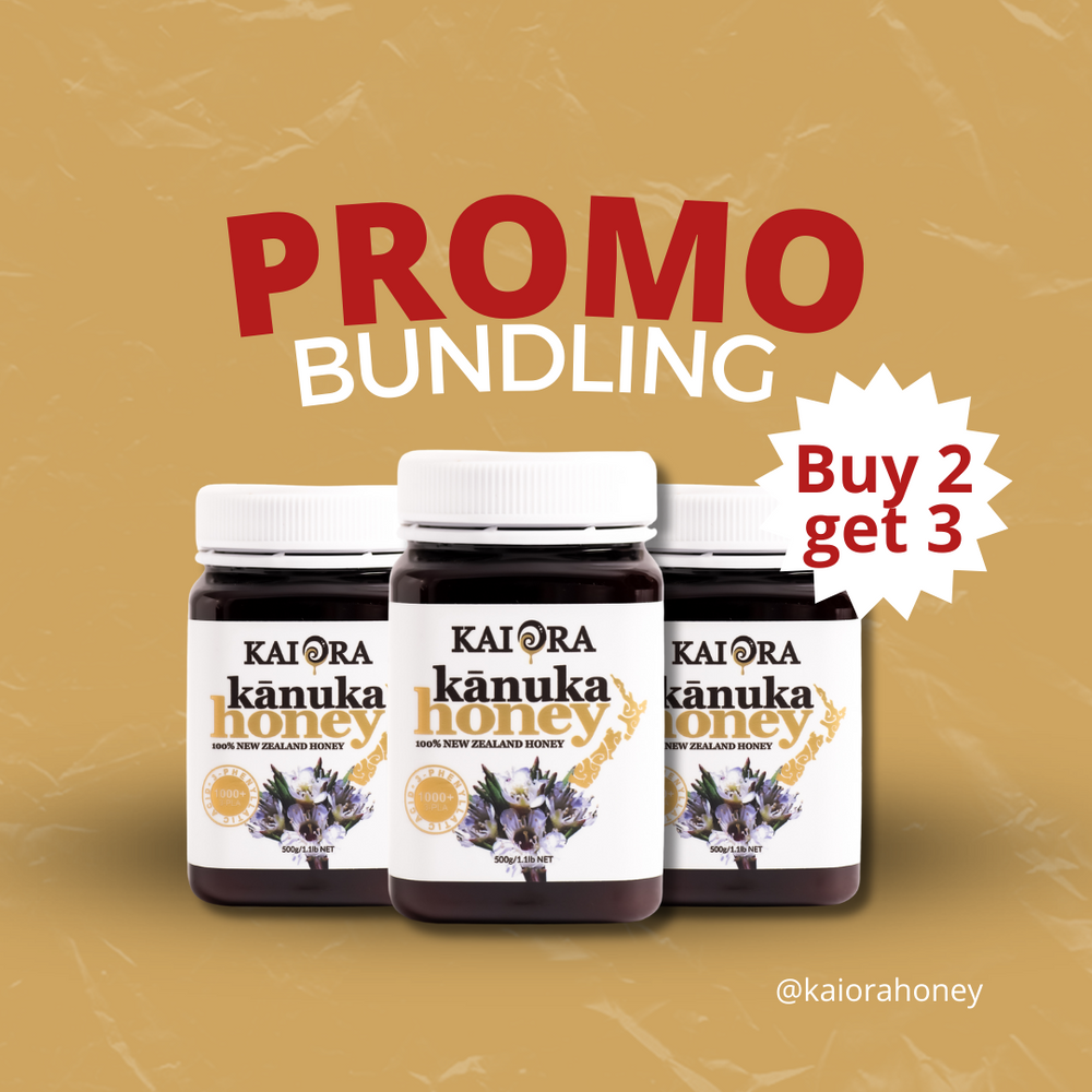Kanuka Honey Bundle Buy 2 get 3
