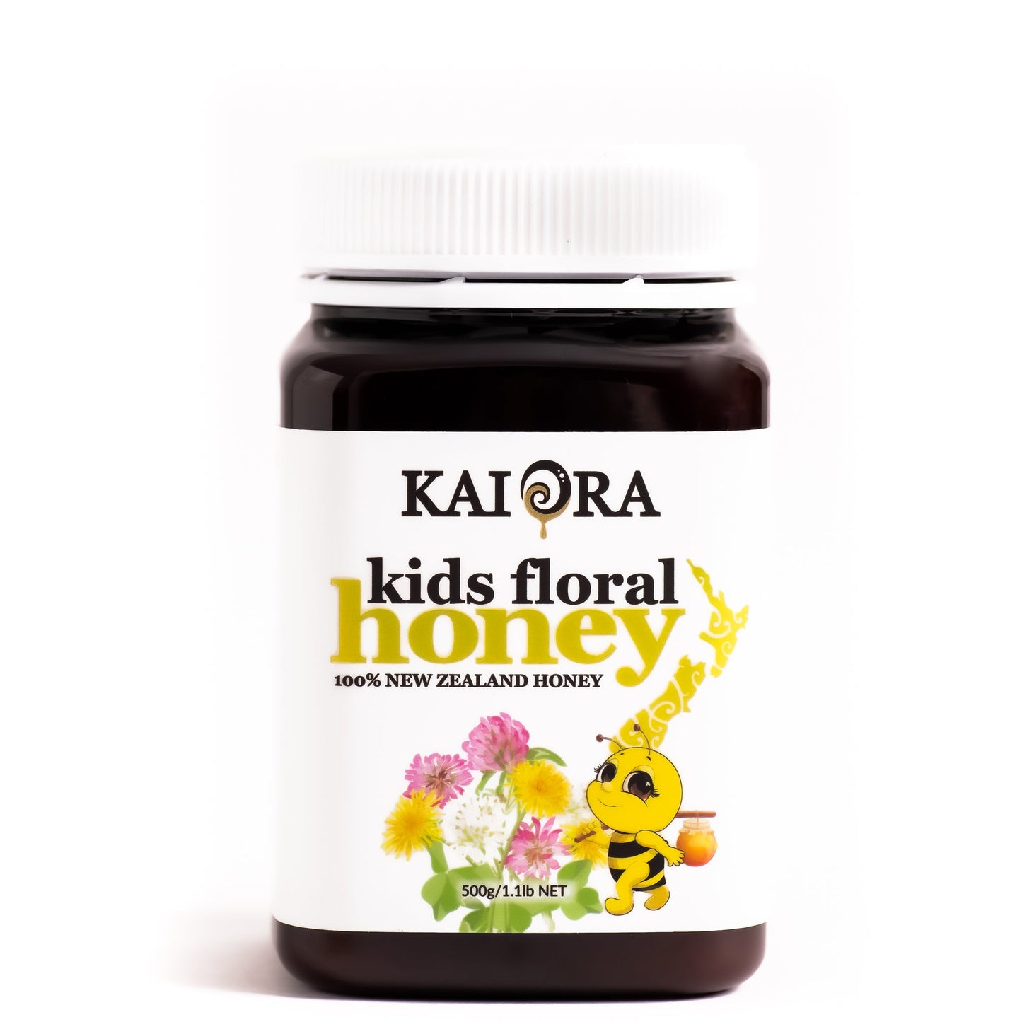 Multifloral Kids Honey 500g jar — Kai Ora Honey, New Zealand