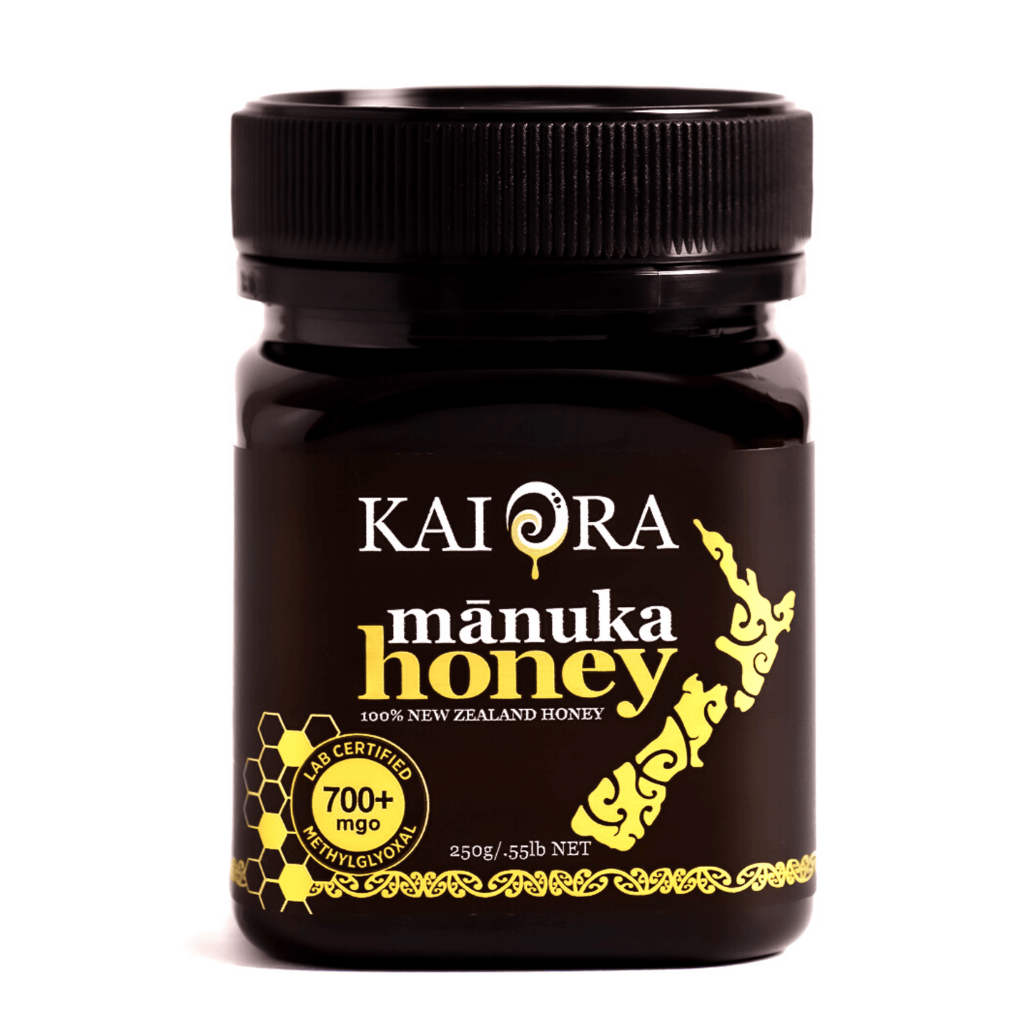700+ MGO Manuka Honey <br> Kai Ora Black Label - Kai Ora Honey Limited, New Zealand