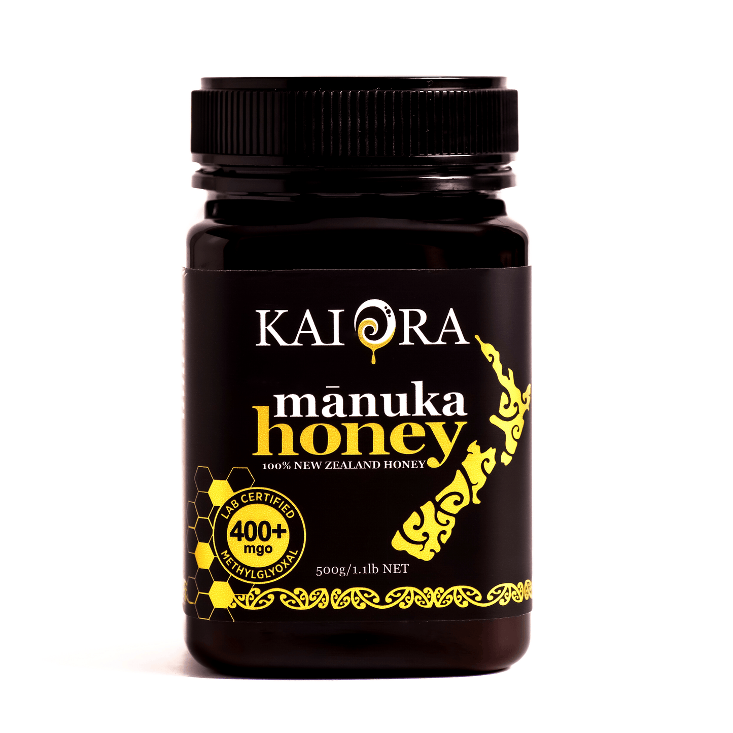 
                  
                    400+ MGO Manuka Honey <br> Kai Ora Black Label - Kai Ora Honey Limited, New Zealand
                  
                